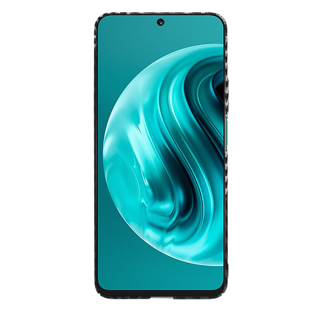 Калъф за Huawei nova 13i / nova 12i, Techsuit, Carbonite FiberShell, Черно Сиво