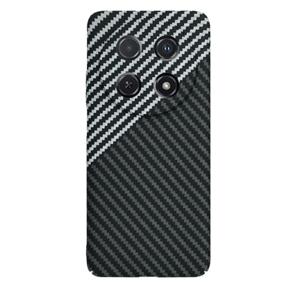 Калъф за Huawei nova 13i / nova 12i, Techsuit, Carbonite FiberShell, Черно Сиво