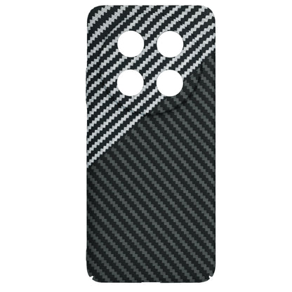 Калъф за Huawei nova 13i / nova 12i, Techsuit, Carbonite FiberShell, Черно Сиво