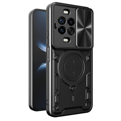 Калъф за Huawei nova 14 Pro, Techsuit, CamGuard Pro, Черен