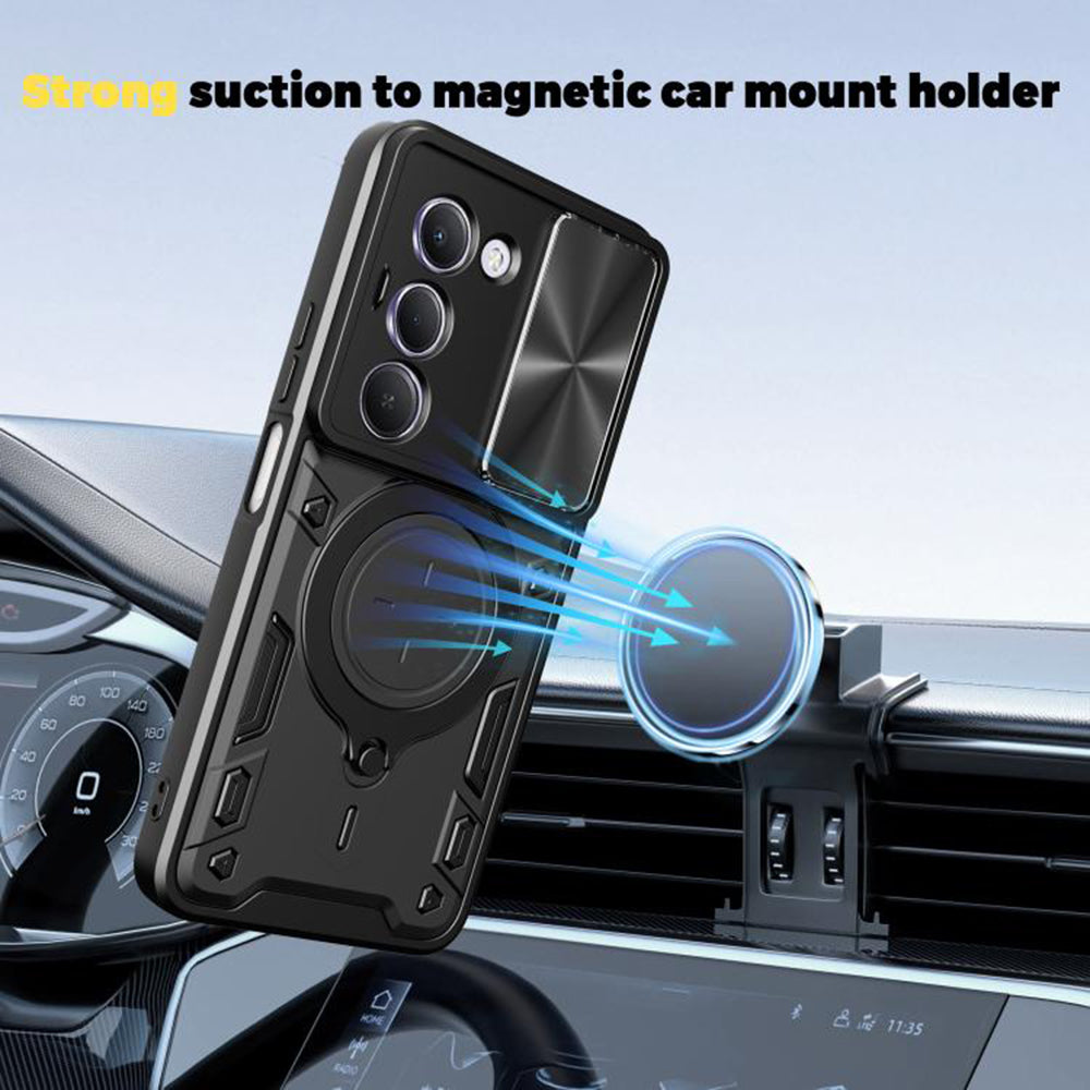 Калъф за Huawei nova 14 Pro, Techsuit, CamGuard Pro, Черен