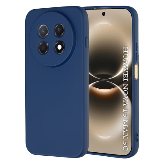 Калъф за Huawei nova 15 Max, Techsuit, SoftFlex, Тъмносин