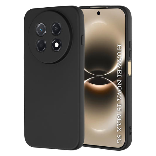 Калъф за Huawei nova 15 Max, Techsuit, SoftFlex, Черен