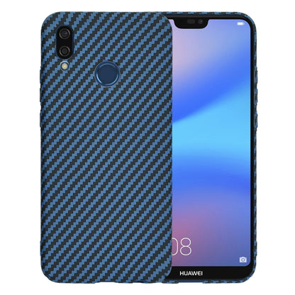 Калъф за Huawei P20 Lite, Techsuit, Carbonite FiberShell, Тюркоаз