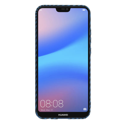 Калъф за Huawei P20 Lite, Techsuit, Carbonite FiberShell, Тюркоаз