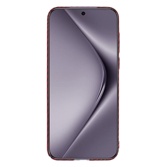 Калъф за Huawei Pura 70 Pro, Techsuit, Carbonite FiberShell, Червен