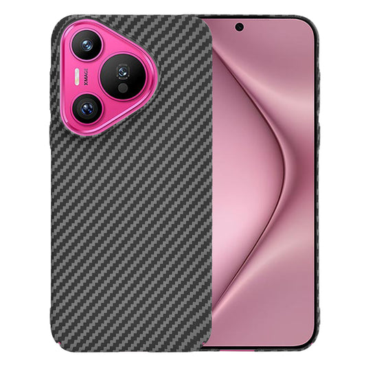 Калъф за Huawei Pura 70, Techsuit, Carbonite FiberShell, Черен