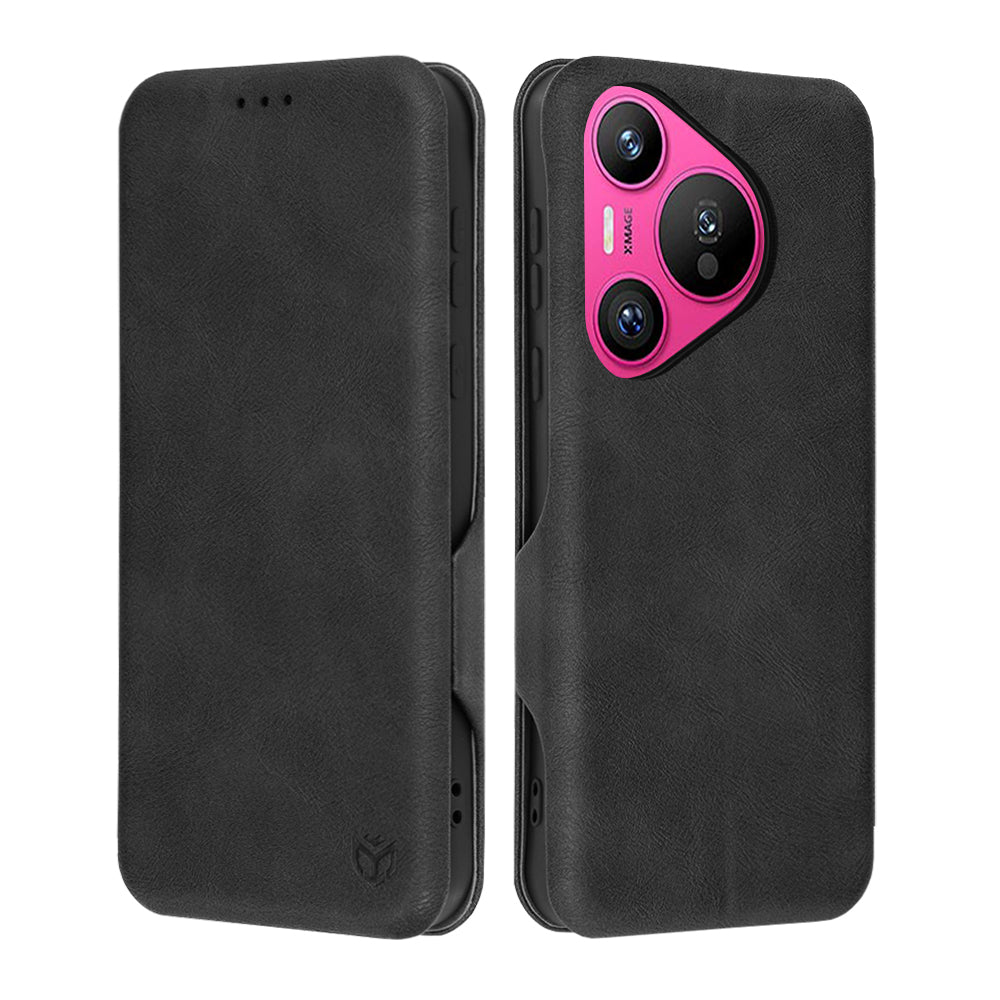Калъф за Huawei Pura 70, Techsuit, Safe Wallet Plus, Черен