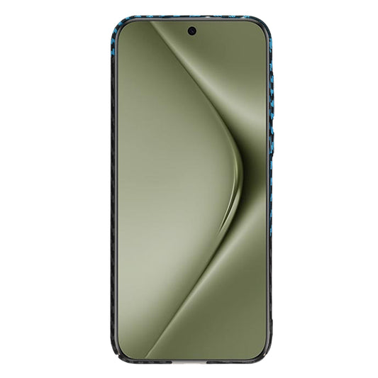 Case for Huawei Pura 70 Ultra, Techsuit, Carbonite FiberShell, Black Blue