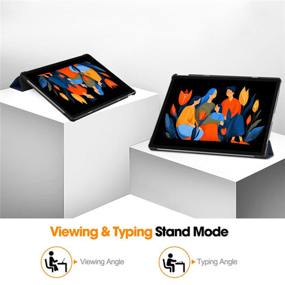 Калъф за Lenovo Idea Tab Plus, Techsuit, FoldPro, Син