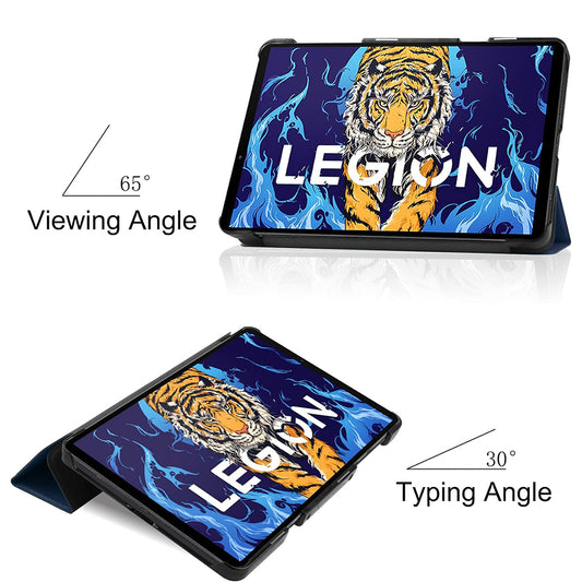 Калъф за Lenovo Legion Y700 (Gen 5), Techsuit, FoldPro, Син