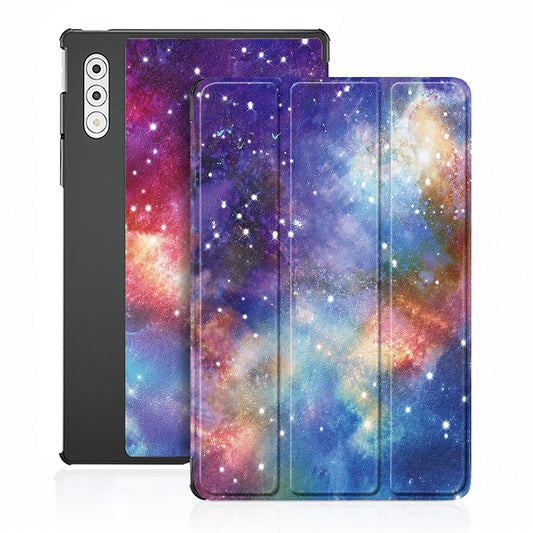 Калъф за Lenovo Yoga Tab Plus, Techsuit, FoldPro Galaxy, Многоцветен