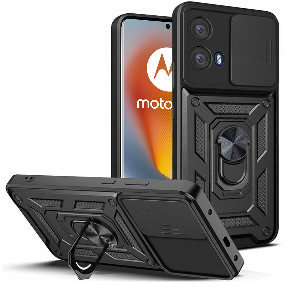 Калъф за Motorola Edge 50 Fusion, Tech-Protect, CamShield Pro, черен 