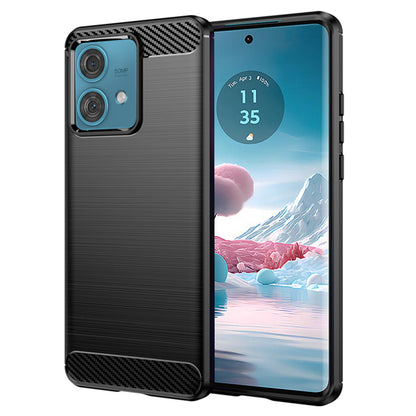 Калъф за Motorola Edge 40 Neo, Techsuit, Карбон, Черен