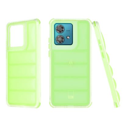 Калъф за Motorola Edge 40 Neo, Techsuit, Wave Shield, Зелен