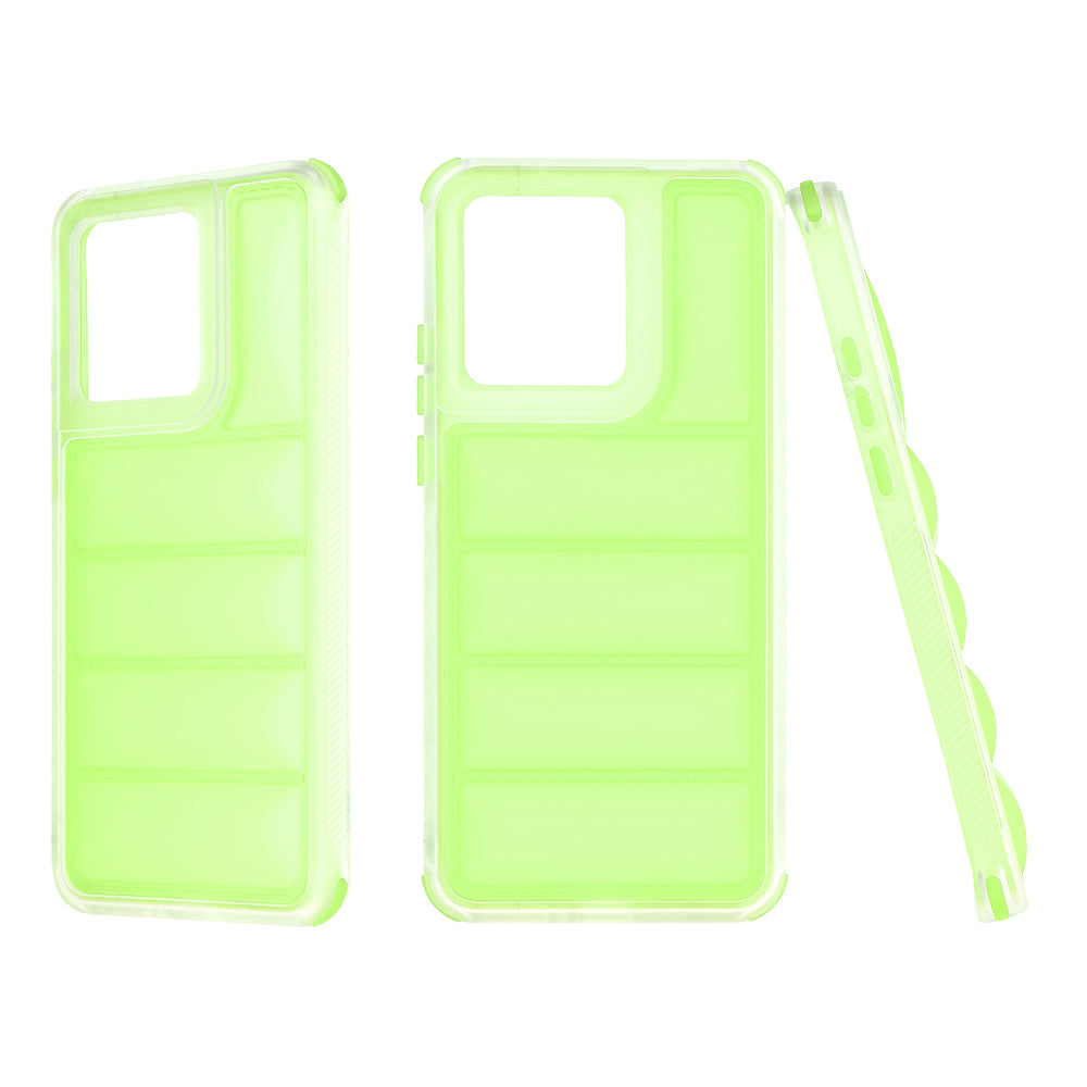 Калъф за Motorola Edge 40 Neo, Techsuit, Wave Shield, Зелен