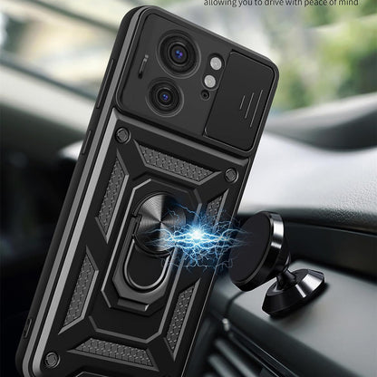 Калъф за Motorola Edge 40, Techsuit, CamShield, Черен