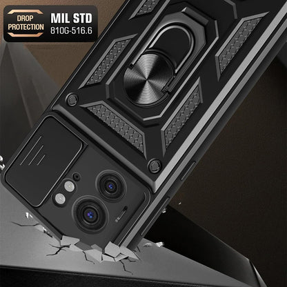 Калъф за Motorola Edge 40, Techsuit, CamShield, Черен