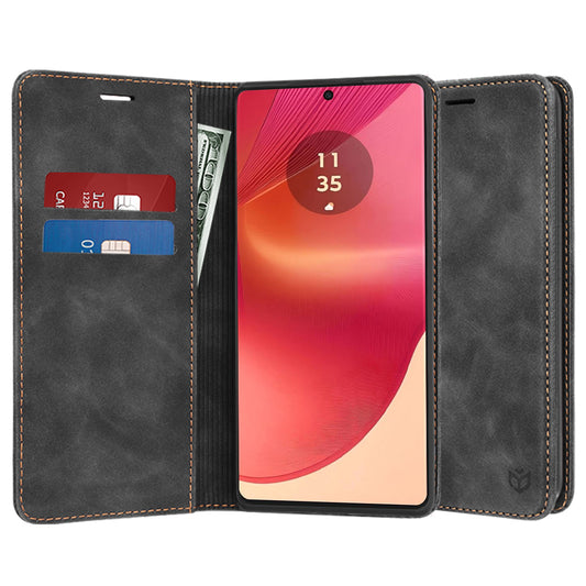 Калъф за Motorola Edge 50 Fusion, Techsuit, Confy, Черен