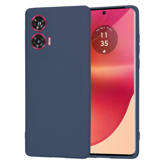 Калъф за Motorola Edge 50 Fusion, Techsuit, SoftFlex, Тъмносин