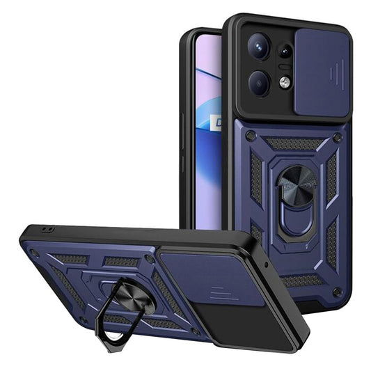 Калъф за Motorola Edge 50 Pro, Techsuit, CamShield, Син