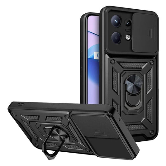 Калъф за Motorola Edge 50 Pro, Techsuit, CamShield, Черен