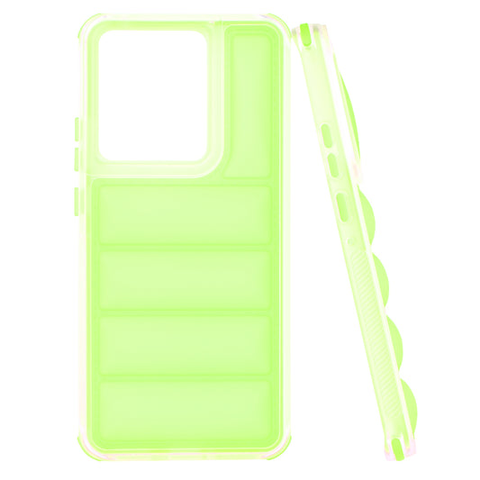 Калъф за Motorola Edge 50 Pro, Techsuit, Wave Shield, Зелен