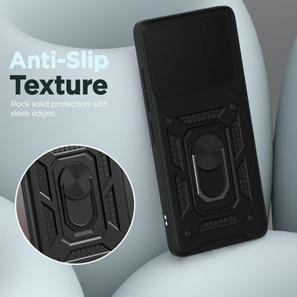 Калъф за Motorola Edge 60 Fusion / Edge 60, Techsuit, CamShield, Черен