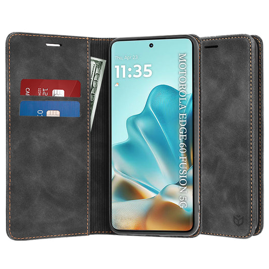 Калъф за Motorola Edge 60 Fusion / Edge 60, Techsuit, Confy, Черен