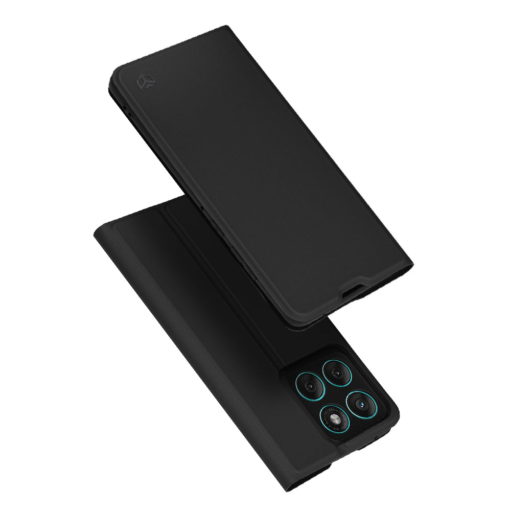 Калъф за Motorola Edge 60 Fusion / Edge 60, Techsuit, Magskin Book, Черен