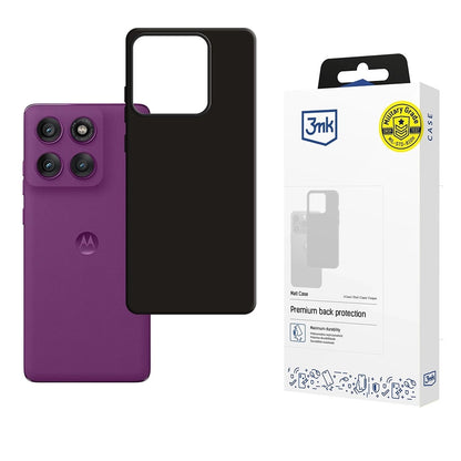 Case for Motorola Edge 60 Pro, 3MK, Matte Black