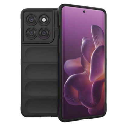 Калъф за Motorola Edge 60 Pro, Techsuit, Magic Shield, Черен