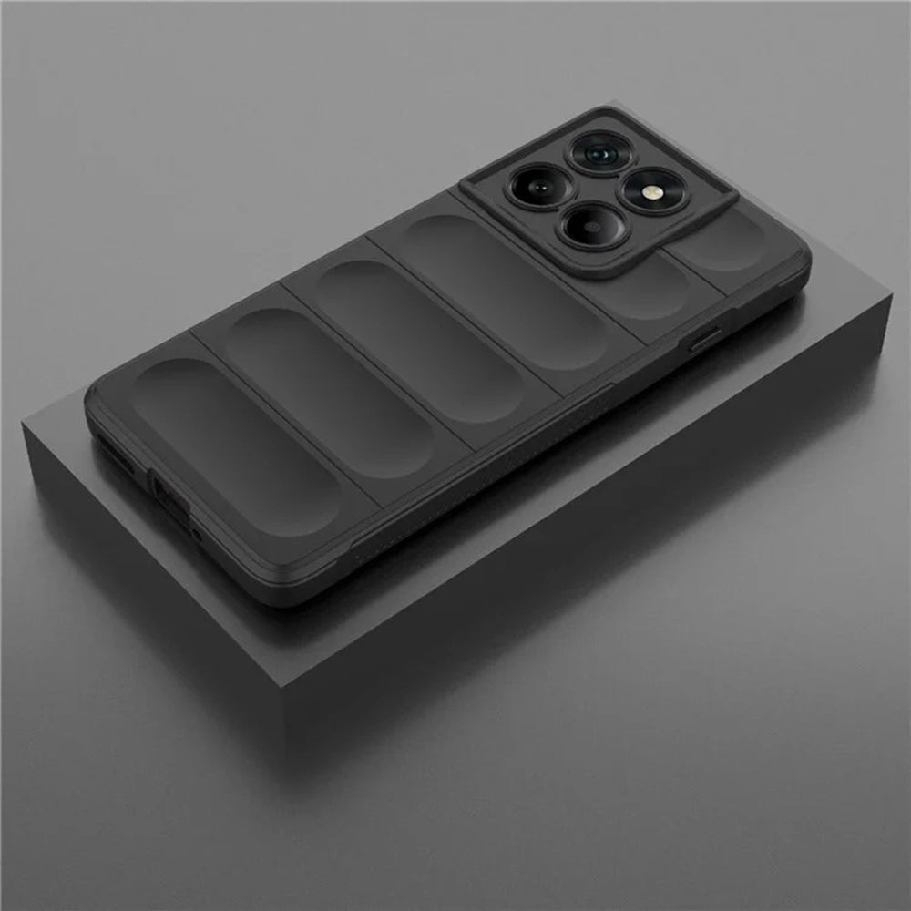 Калъф за Motorola Edge 60 Pro, Techsuit, Magic Shield, Черен