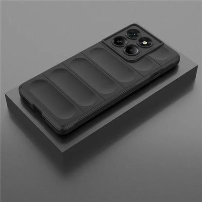 Калъф за Motorola Edge 60 Pro, Techsuit, Magic Shield, Черен
