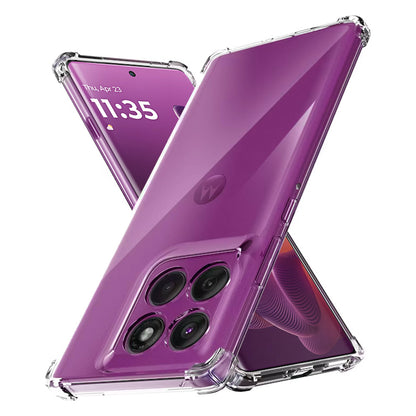Калъф за Motorola Edge 60 Pro, Techsuit, противоударен прозрачен, прозрачен