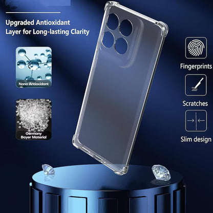 Калъф за Motorola Edge 60 Pro, Techsuit, противоударен прозрачен, прозрачен
