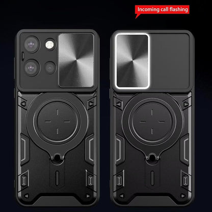 Калъф за Motorola Edge 70 Fusion, Techsuit, CamGuard Pro, Черен