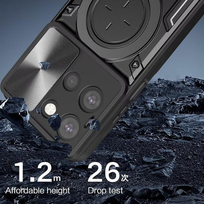 Калъф за Motorola Edge 70 Fusion, Techsuit, CamGuard Pro, Черен