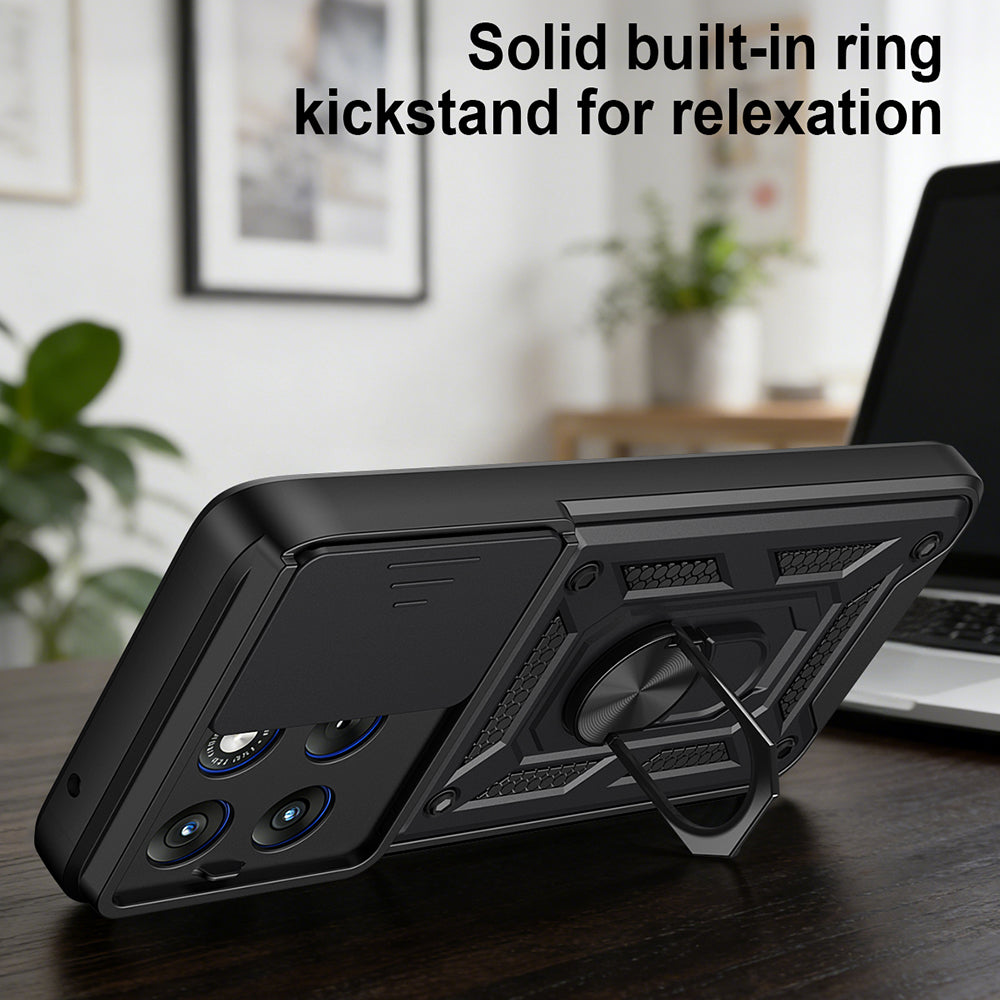 Калъф за Motorola Edge 70 Fusion, Techsuit, CamShield, Златист