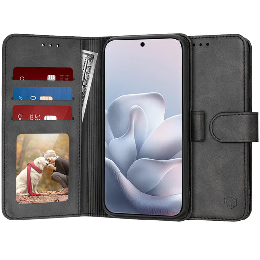 Калъф за Motorola Edge 70 Fusion, Techsuit, Diary Book, Черен