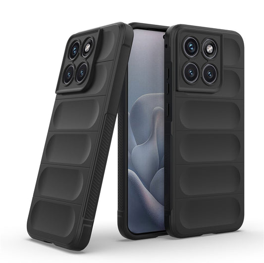 Калъф за Motorola Edge 70 Fusion, Techsuit, Magic Shield, Черен