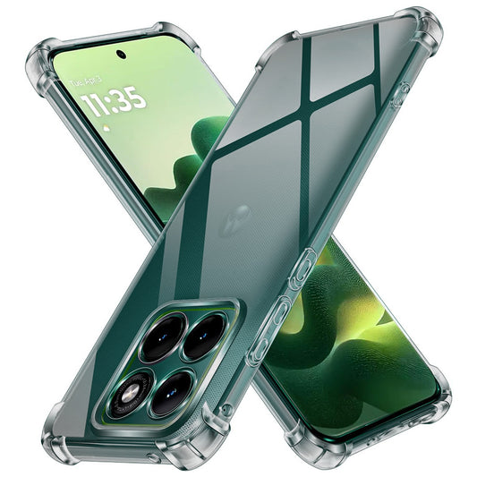 Калъф за Motorola Edge 70 Fusion, Techsuit, Shockproof Clear, Опушен