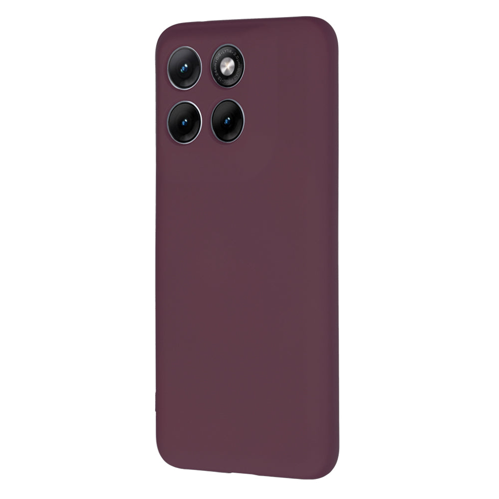 Калъф за Motorola Edge 70 Fusion, Techsuit, SoftFlex, Бордо