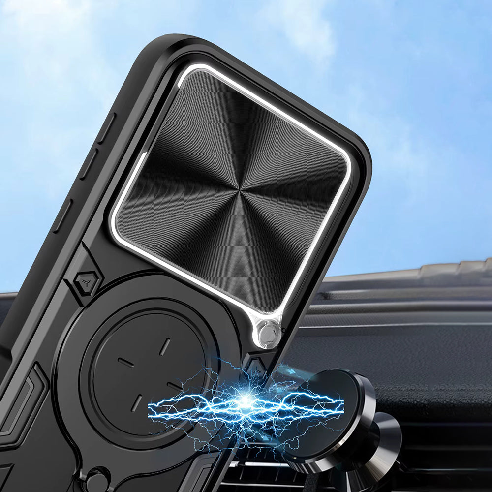 Калъф за Motorola Edge 70 Max, Techsuit, CamGuard Pro, Черен