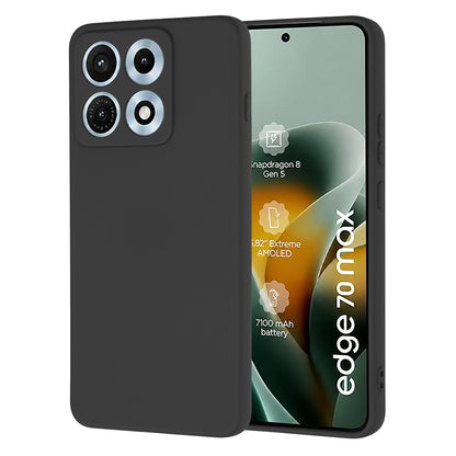 Калъф за Motorola Edge 70 Max, Techsuit, SoftFlex, Черен