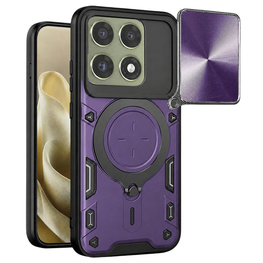 Калъф за Motorola Edge 70 Pro, Techsuit, CamGuard Pro, Лилав