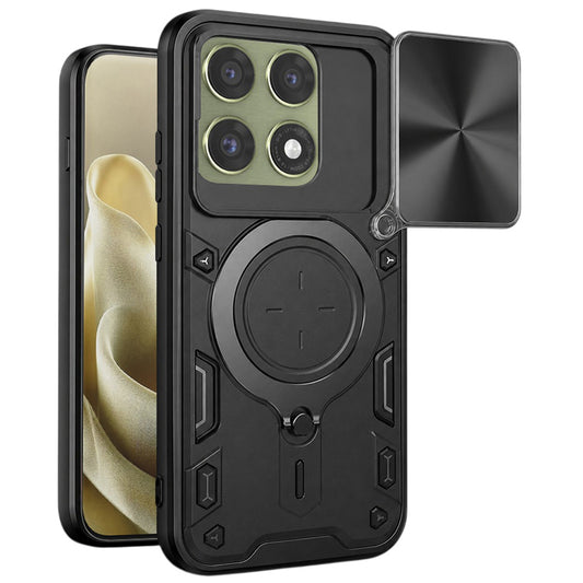 Калъф за Motorola Edge 70 Pro, Techsuit, CamGuard Pro, Черен
