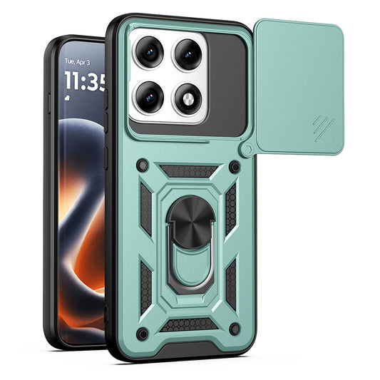 Калъф за Motorola Edge 70 Pro, Techsuit, CamShield, Зелен