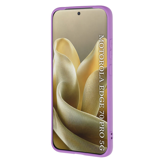 Калъф за Motorola Edge 70 Pro, Techsuit, SoftFlex, Лилав