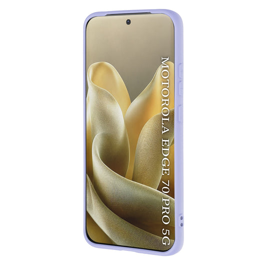 Калъф за Motorola Edge 70 Pro, Techsuit, SoftFlex, Светло лилав